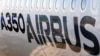 The exterior of an Airbus A350 XWB is pictured during the Airbus annual news conference in Colomiers, near Toulouse January 13, 2015. Airbus clung to the top spot in commercial plane orders by confirming it outsold Boeing last year, while failing to close